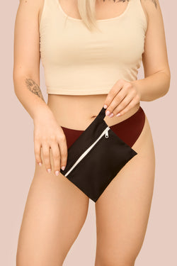 Leak-proof panty pouch