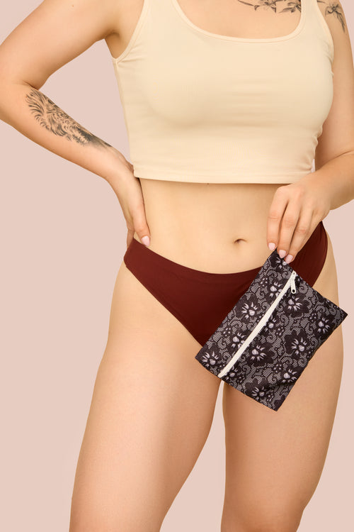 Leak-proof panty pouch